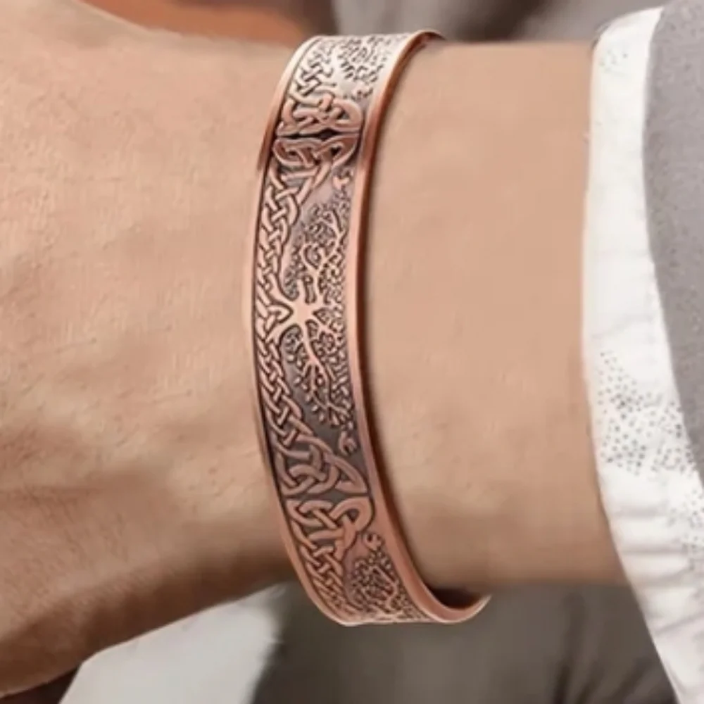 Celtic Tree of Life Copper Bracelet